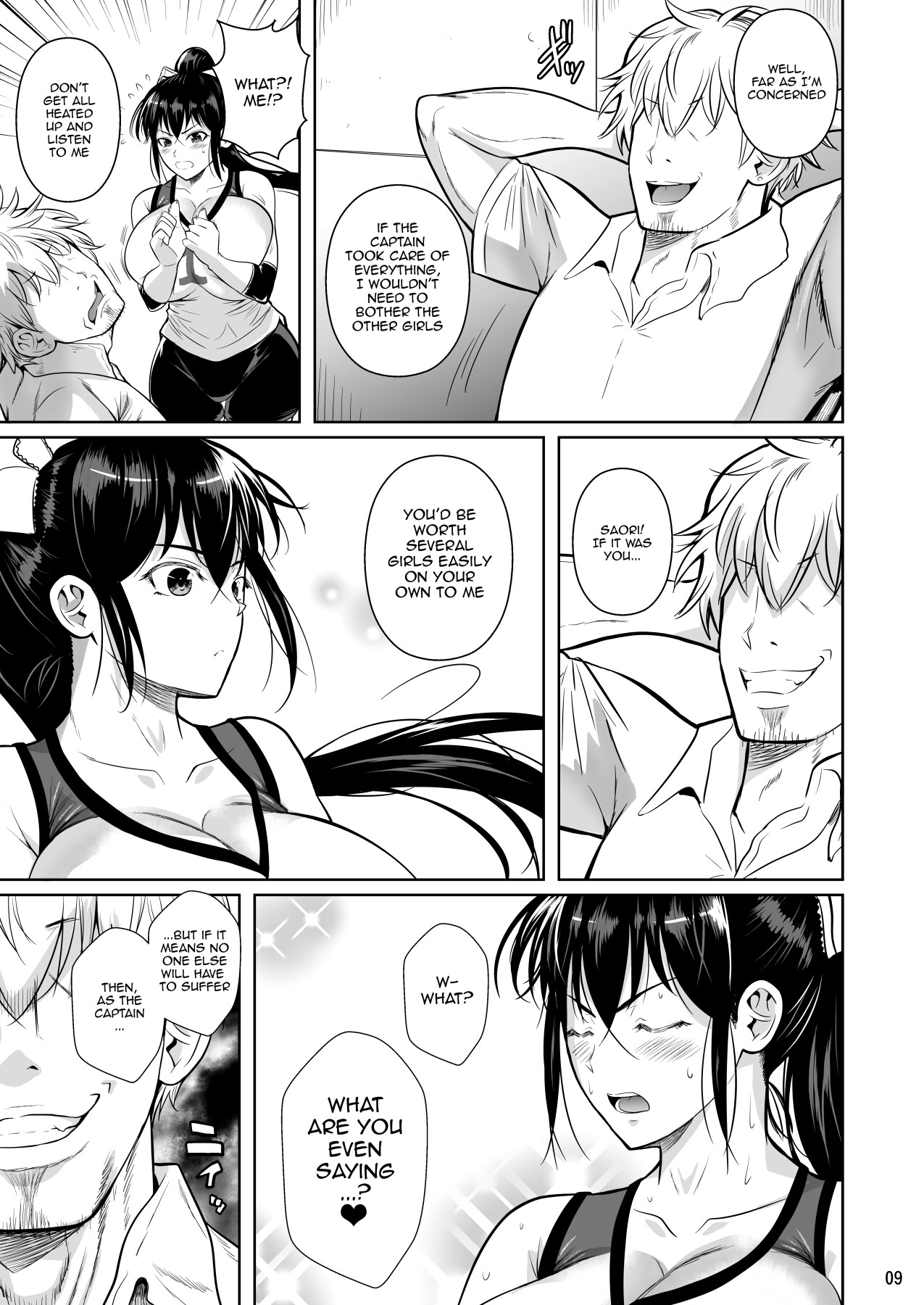 Hentai Manga Comic-Covered in Sweat-Read-10